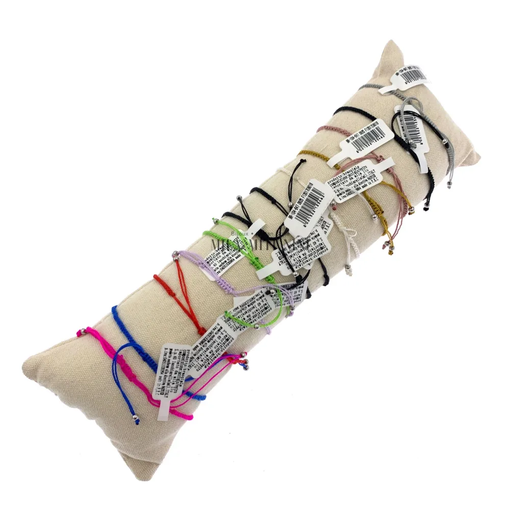 12Pz Bracciali in Acciaio Regolabili + Cuscino in Omaggio - BPA104-647