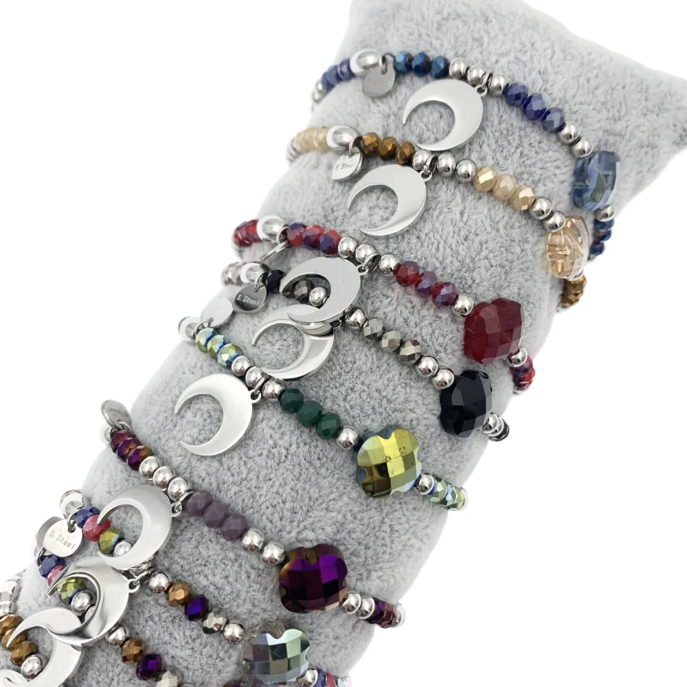 12Pz Bracciali Elastici in Acciaio+Cuscino in Omaggio - BPA413-520