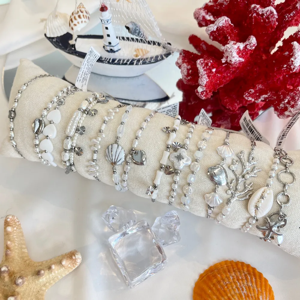 Mix Soggetti-15pz Bracciali in Acciaio - BPA-732-159