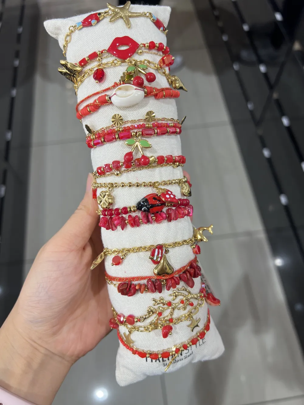 Mix Soggetti-15pz Bracciali in Acciaio - BPA-732-292