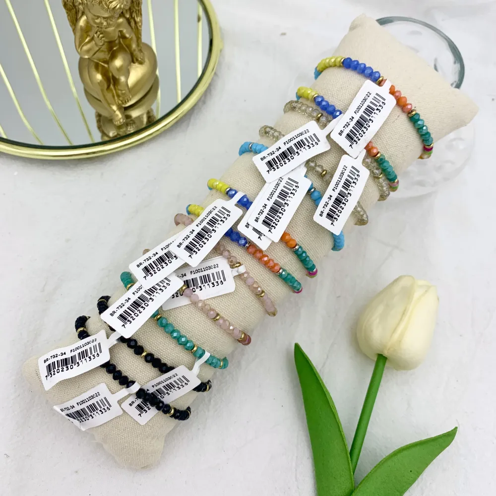 Sacro Cuore-12pz Bracciali Elastici in Acciaio - BPA-732-34