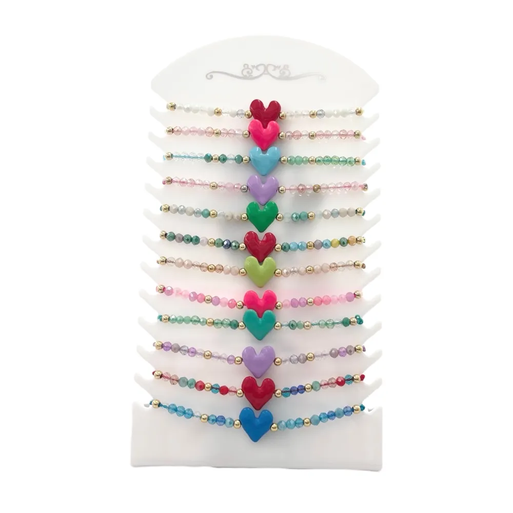 Perline -12pz Bracciali con Elastico - BPM-191-156