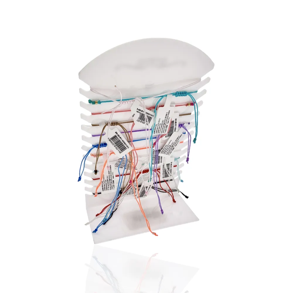 Pallina con Perline-12pz Bracciali Regolabili - BPM-480-R11