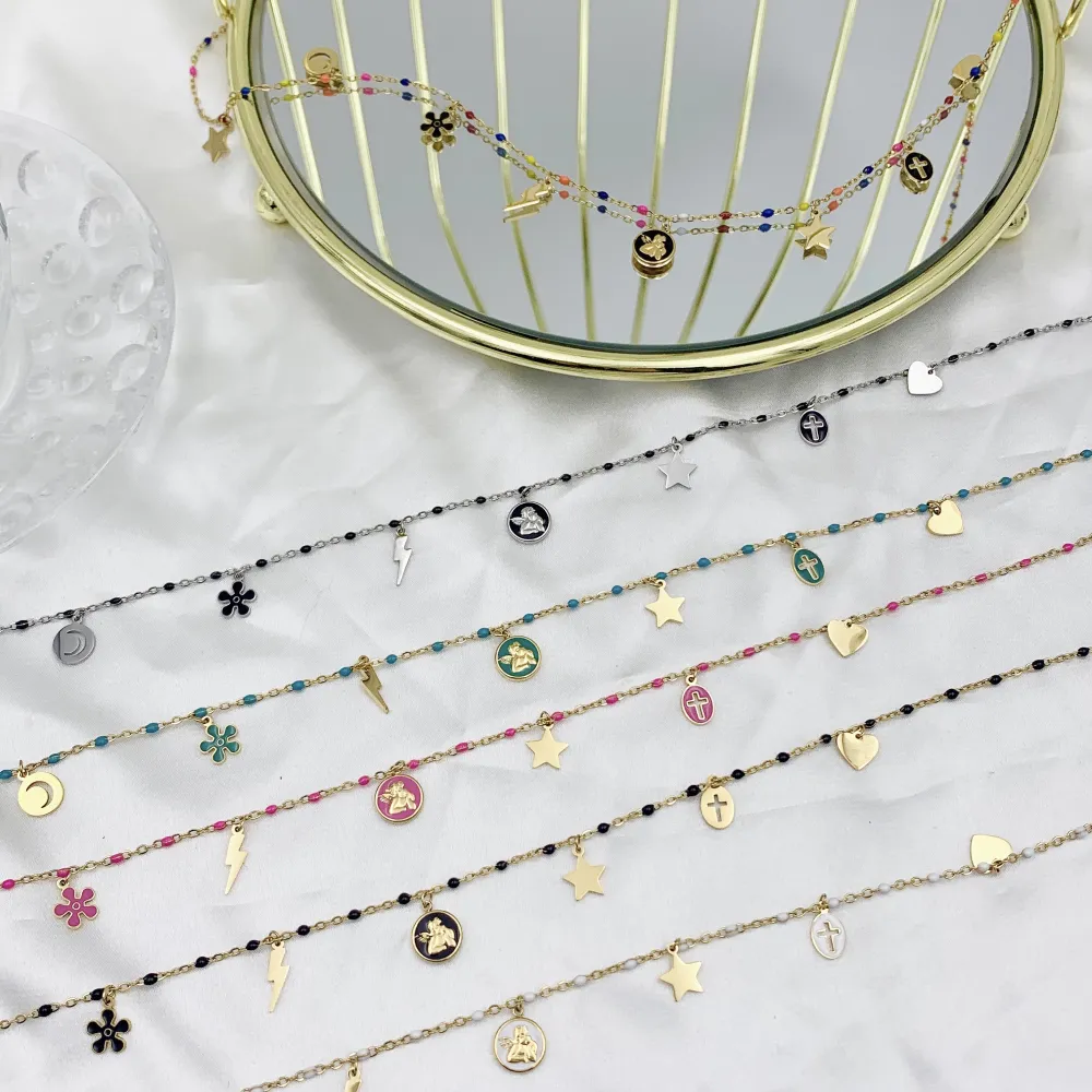 Angelo-Collana Corta in Acciaio - CAC103-AA1185N