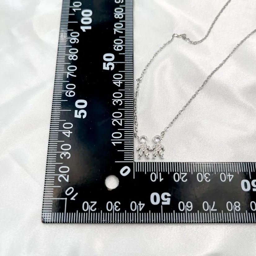 Bimbi-Collana Corta in Acciaio - CAC-103-AA315N