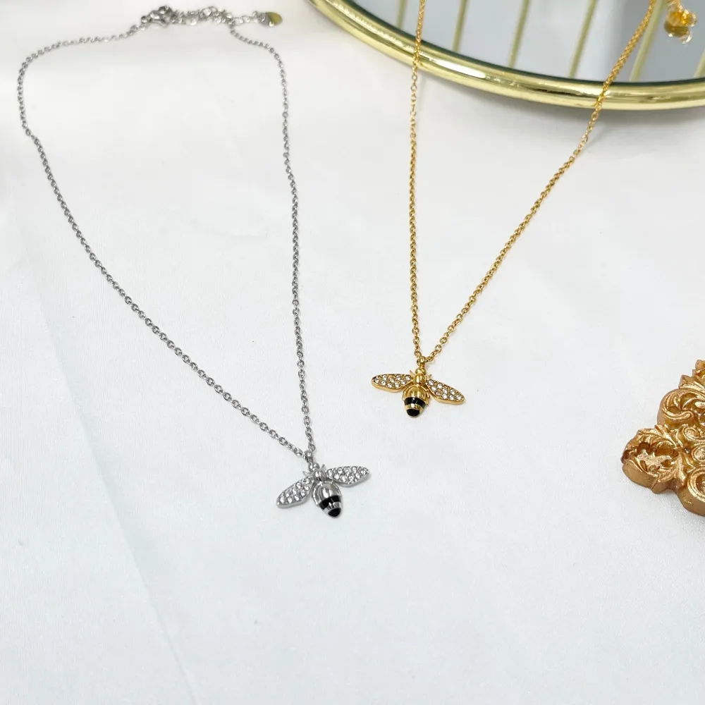 Ape-Collana Corta in Acciaio - CAC-103-AA4185N