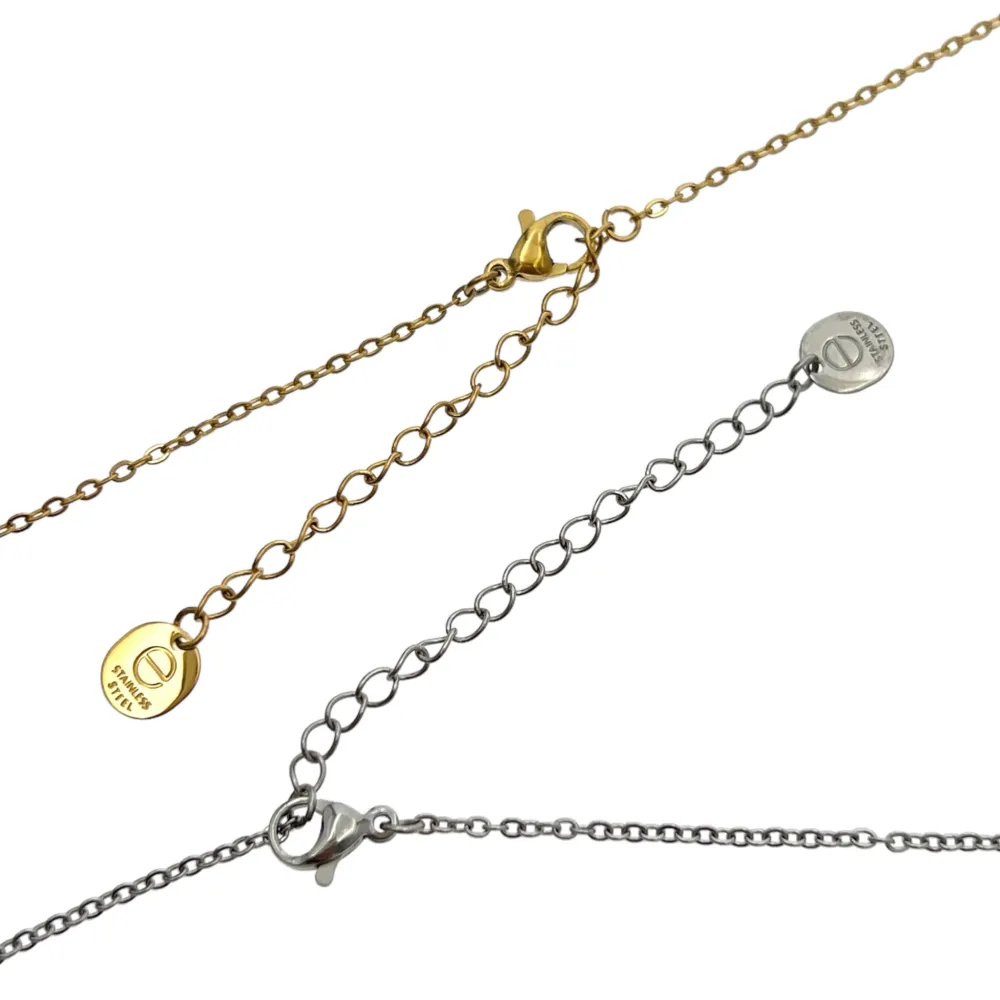 Sole-Collana Corta in Acciaio - CAC-103-AA4428N