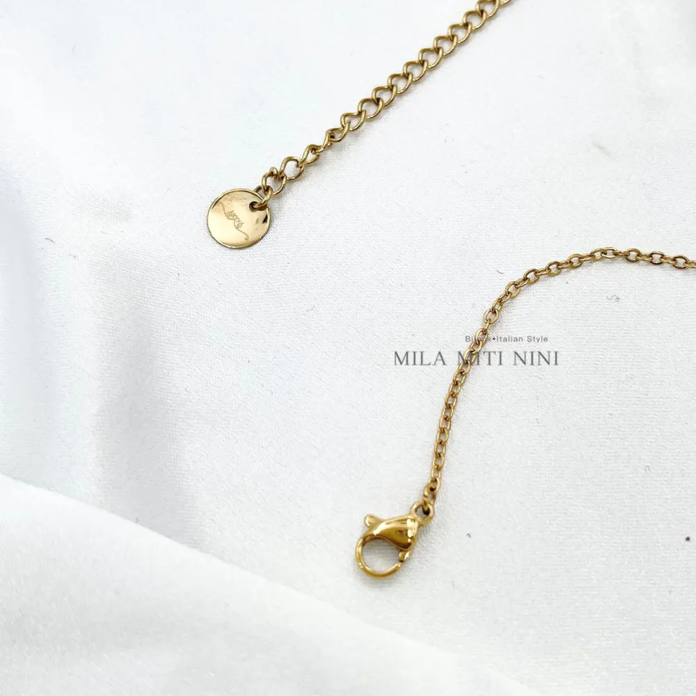 P.Luce Zirconia-Collana Corta in Acciaio - CAC103-AA62N