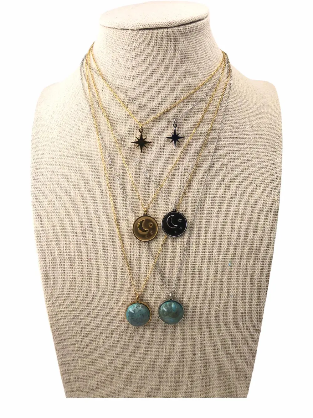 Multifilo collana acciaio - CAC-104-SD-100