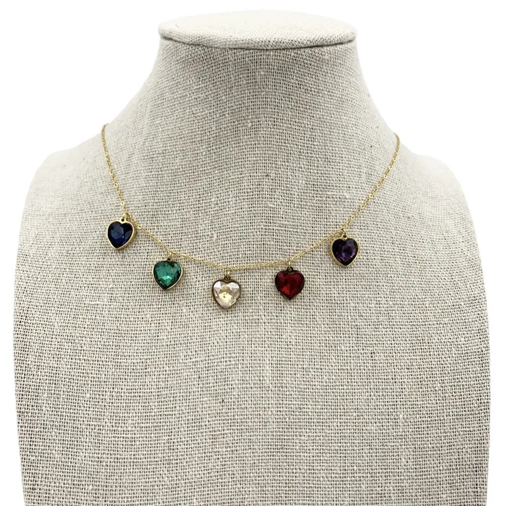 Cuore pendente Girocollo 5079 - Collana Acciaio - CAC104-SD-87