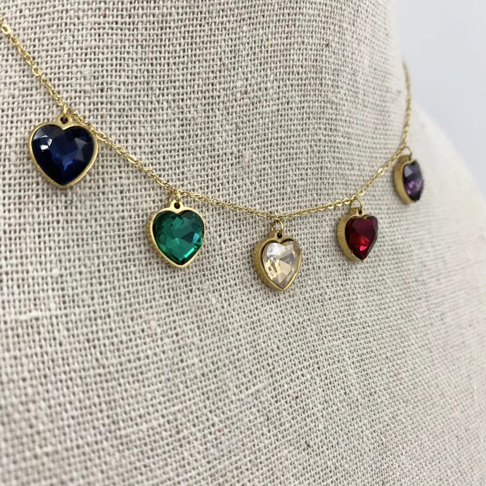 Cuore pendente Girocollo 5079 - Collana Acciaio - CAC104-SD-87