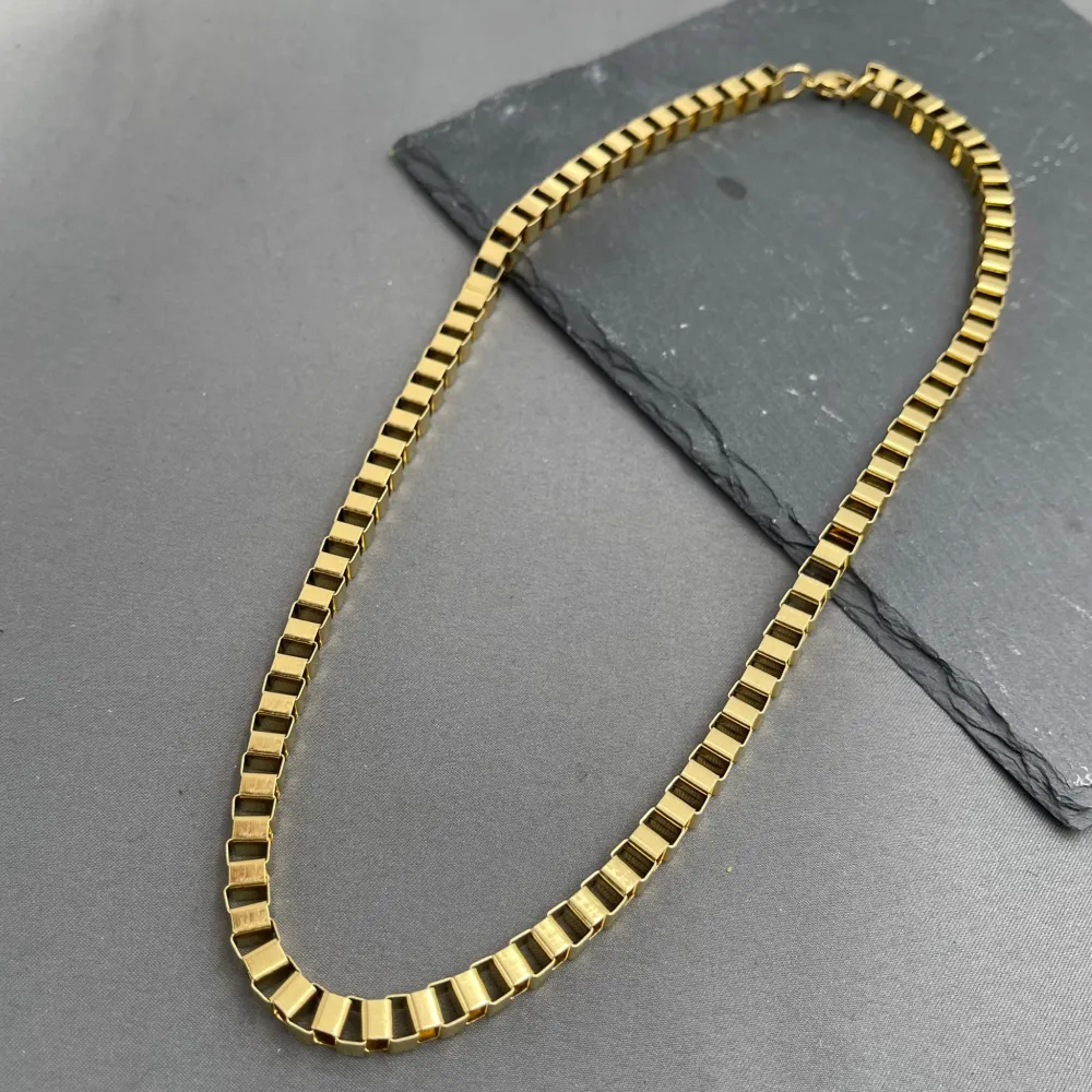 Catena 3.6mm -50cm-Collana Corta in Acciaio - CAC-208-252-253