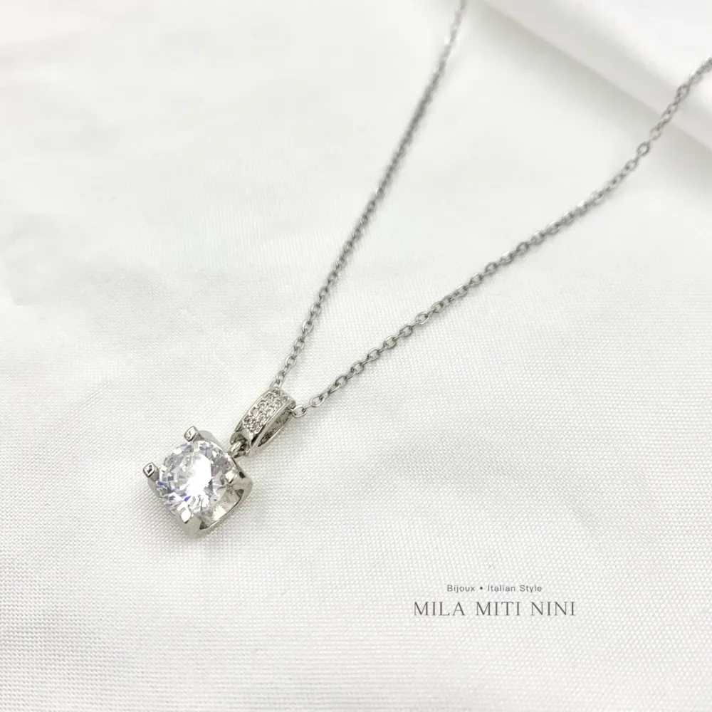 P.Luce 8mm-Collana Corta in Acciaio - CAC-413-01