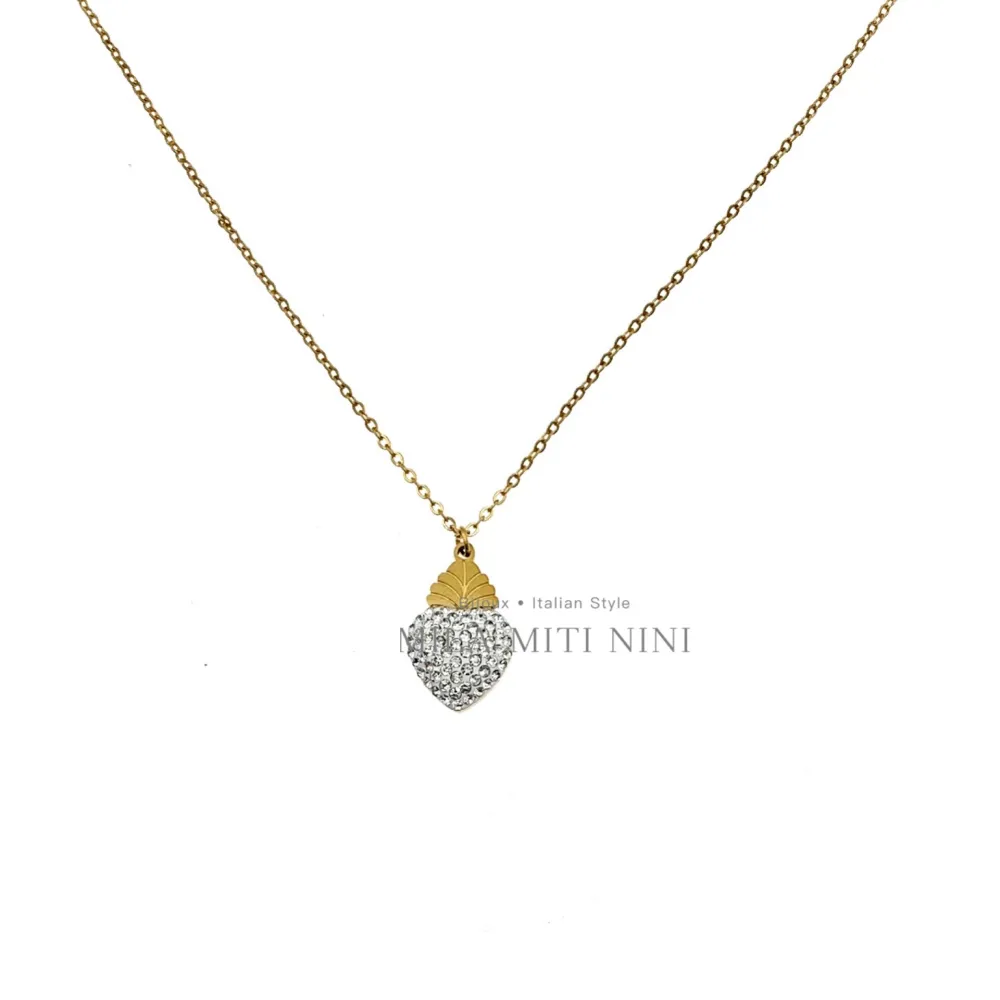 Sacro Cuore-Collana Corta in Acciaio - CAC413-1558