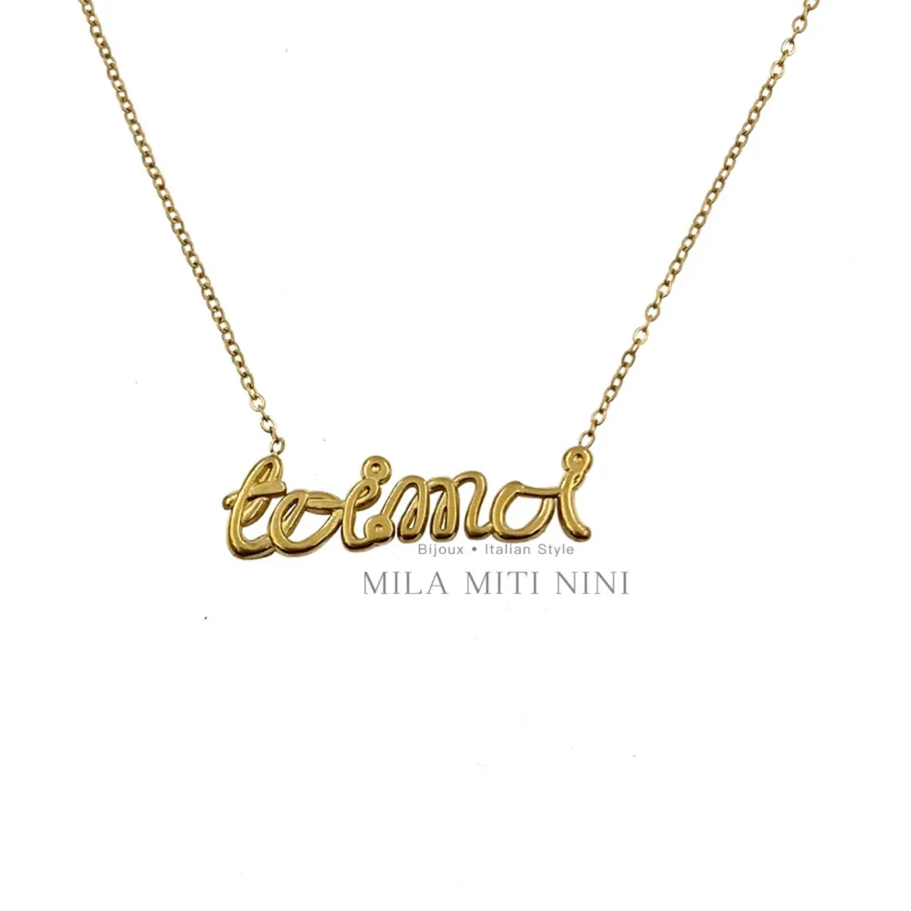 ToiMoi-Collana Corta in Acciaio - CAC413-1671