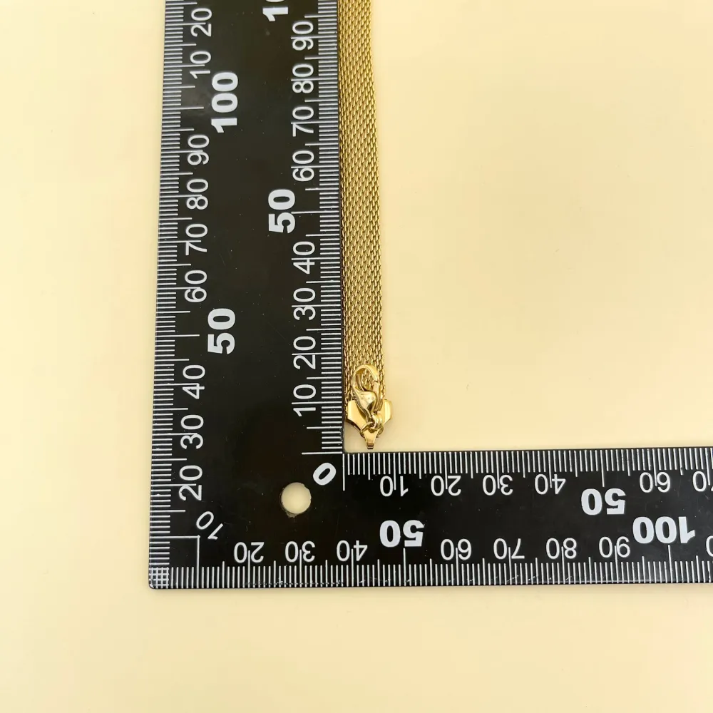 Fascia 8mm-Collana Corta in Acciaio - CAC-413-2187 8mm