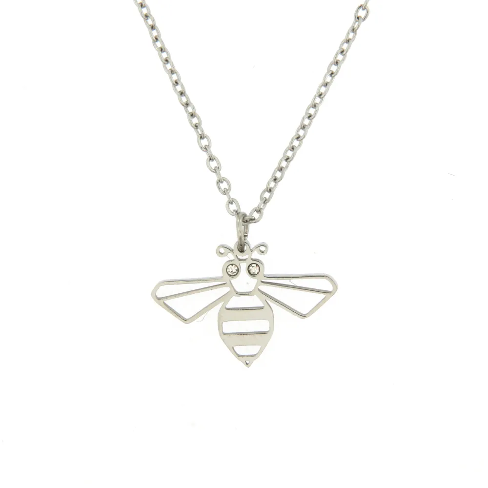 CAC6780-Ape-Collana Girocollo in Acciaio - CAC6780-Ape-Collana Girocollo in Acciaio