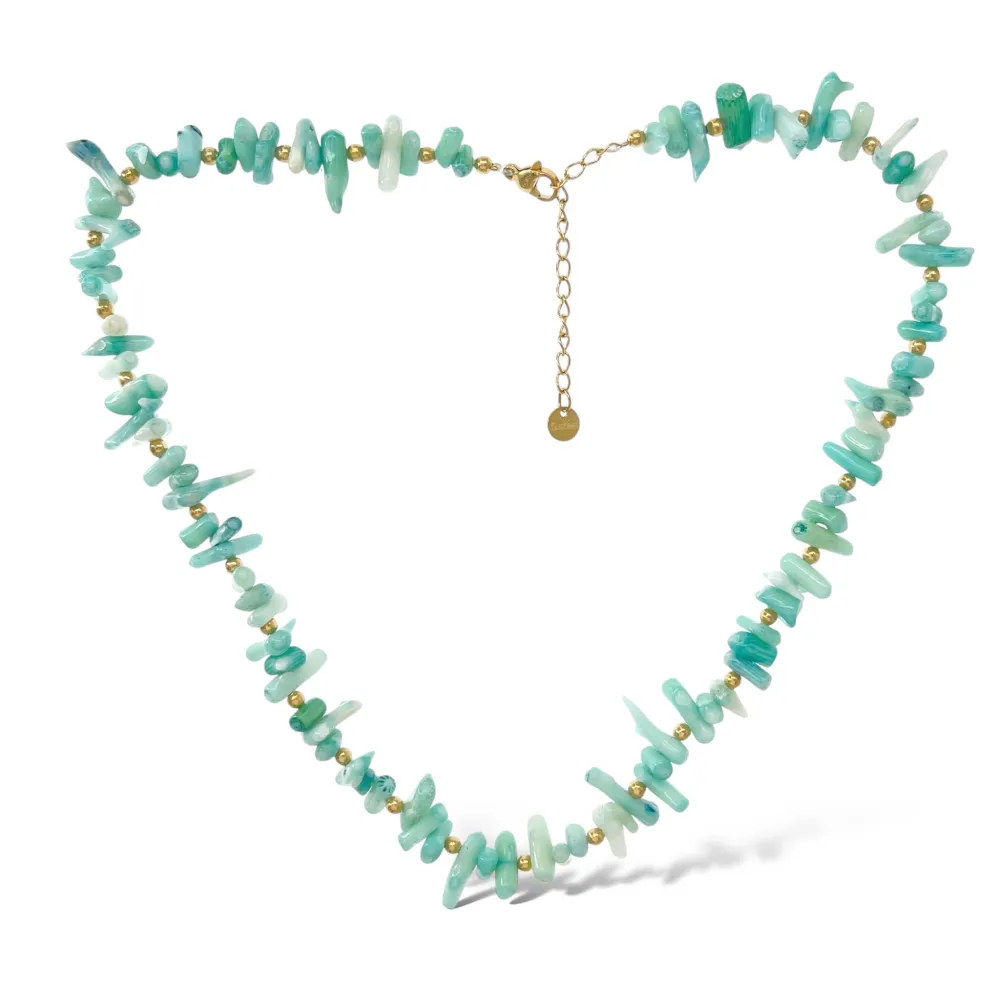 Pietrine -Collana Corta in Acciaio - CAC-735-51