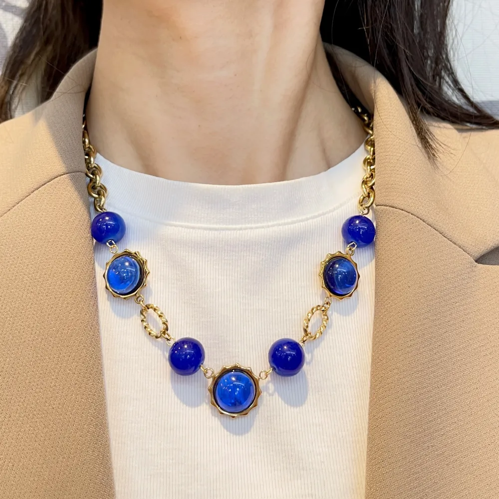 Tondo -Collana Corta in Acciaio - CAC-765-73