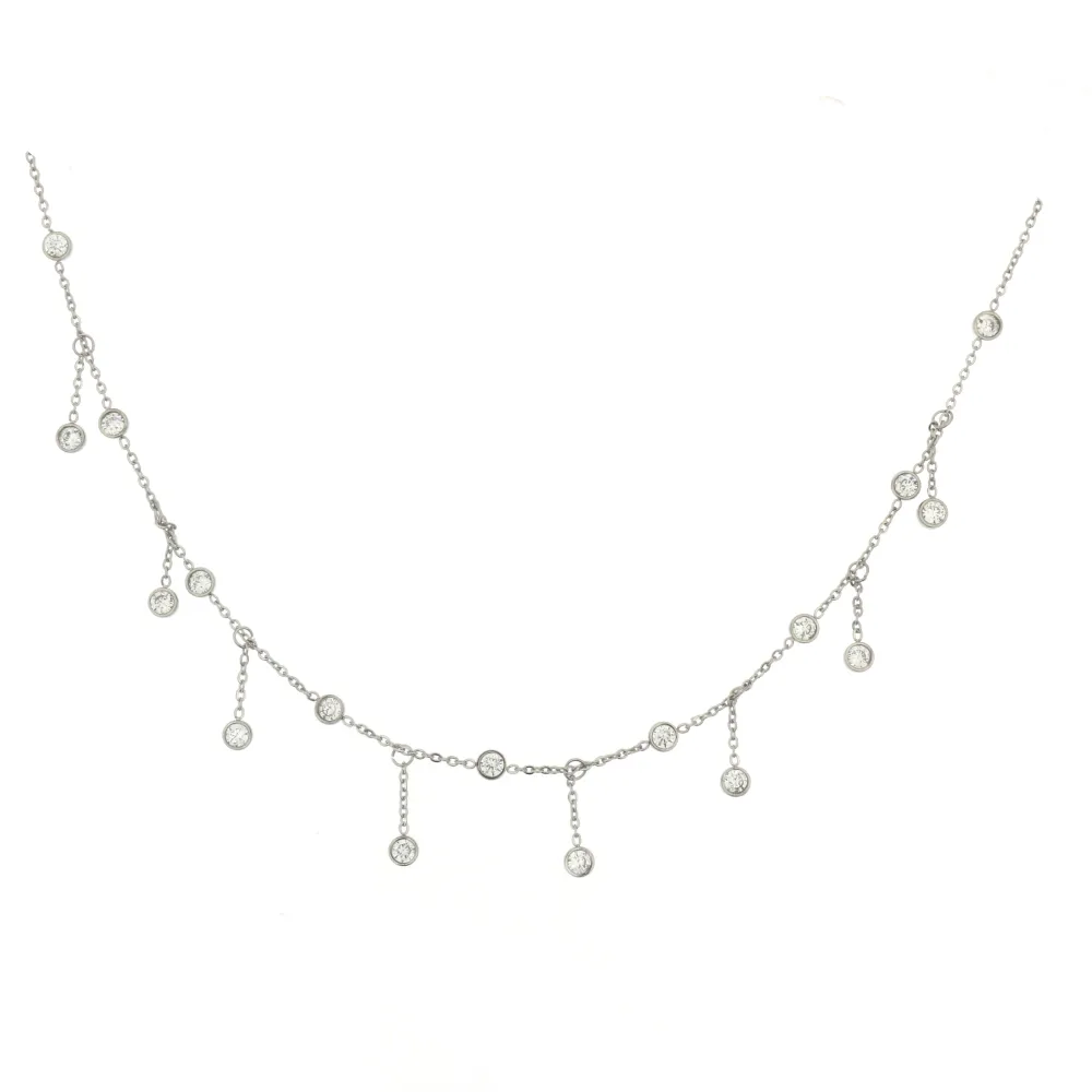 CAC-P.luce Girocollo 5306 - Collana Corta in Acciaio - CAC-P.luce Girocollo 5306 - Collana Corta in Acciaio