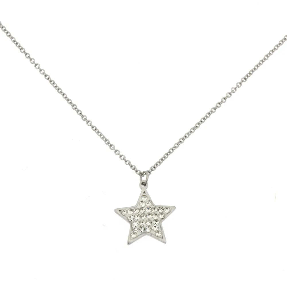 CAC-Stella 5313- Collana Girocollo in Acciaio - CAC-Stella 5313- Collana Girocollo in Acciaio