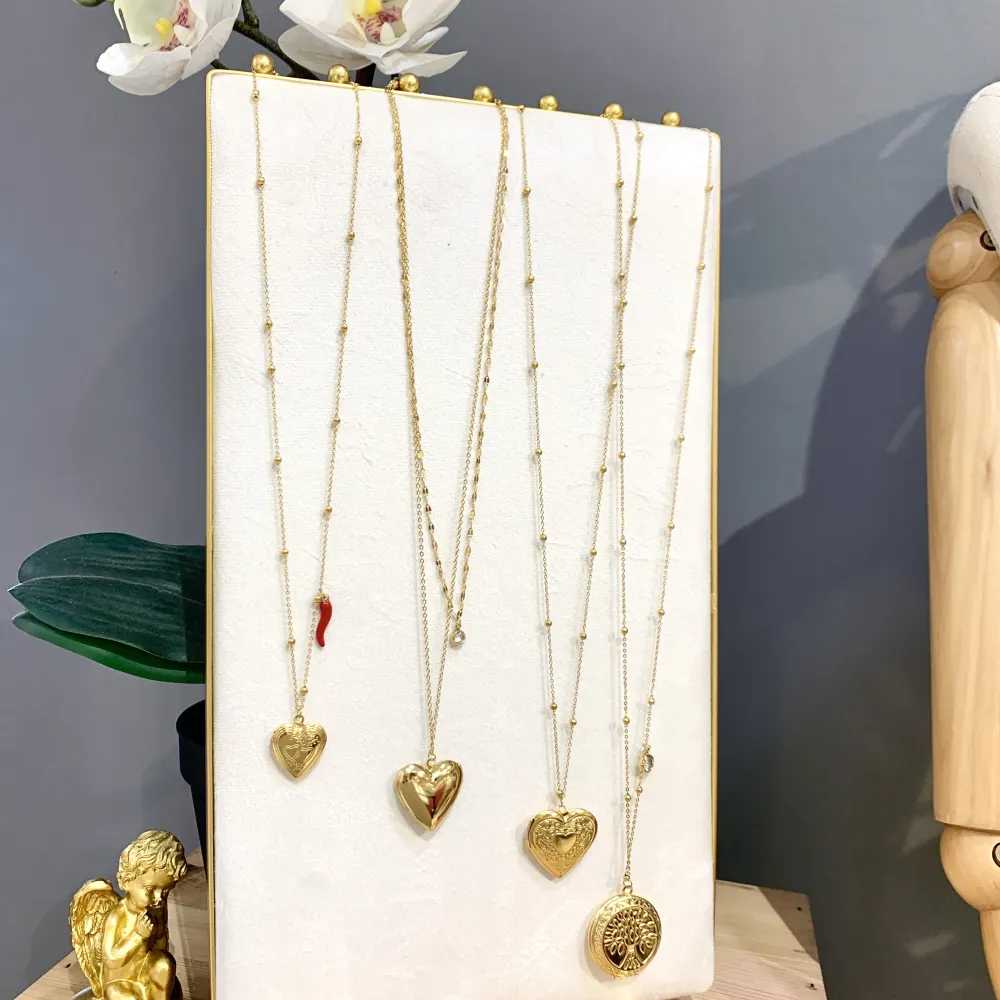 Albero della Vita Apribile -Collana Lunga Portafoto in Acciaio - CAL-413-2205