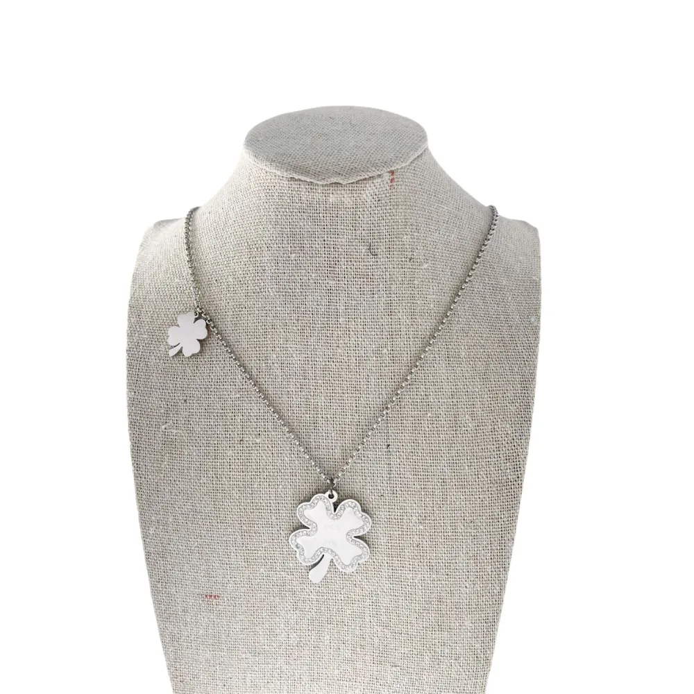 CAL413-910-100% Fortuna -Collana Lunga in Acciaio - CAL413-910-100% Fortuna -Collana Lunga in Acciaio