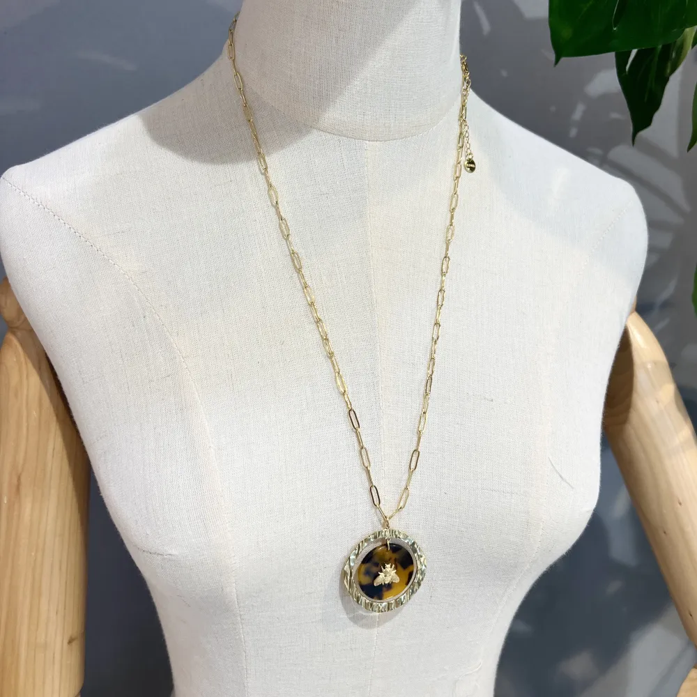 Ape-Collana Lunga  in Acciaio - CAL-759-65