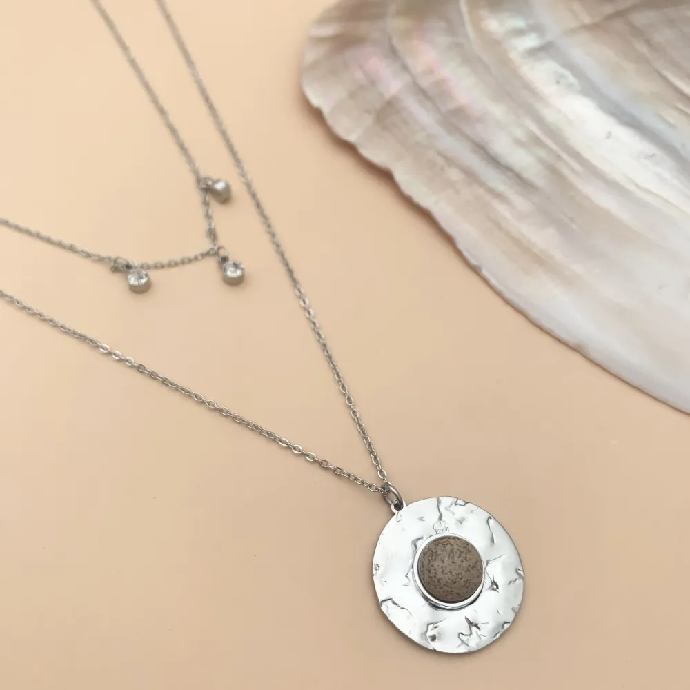 Multifilo collana acciaio - CAV-104-SF-115