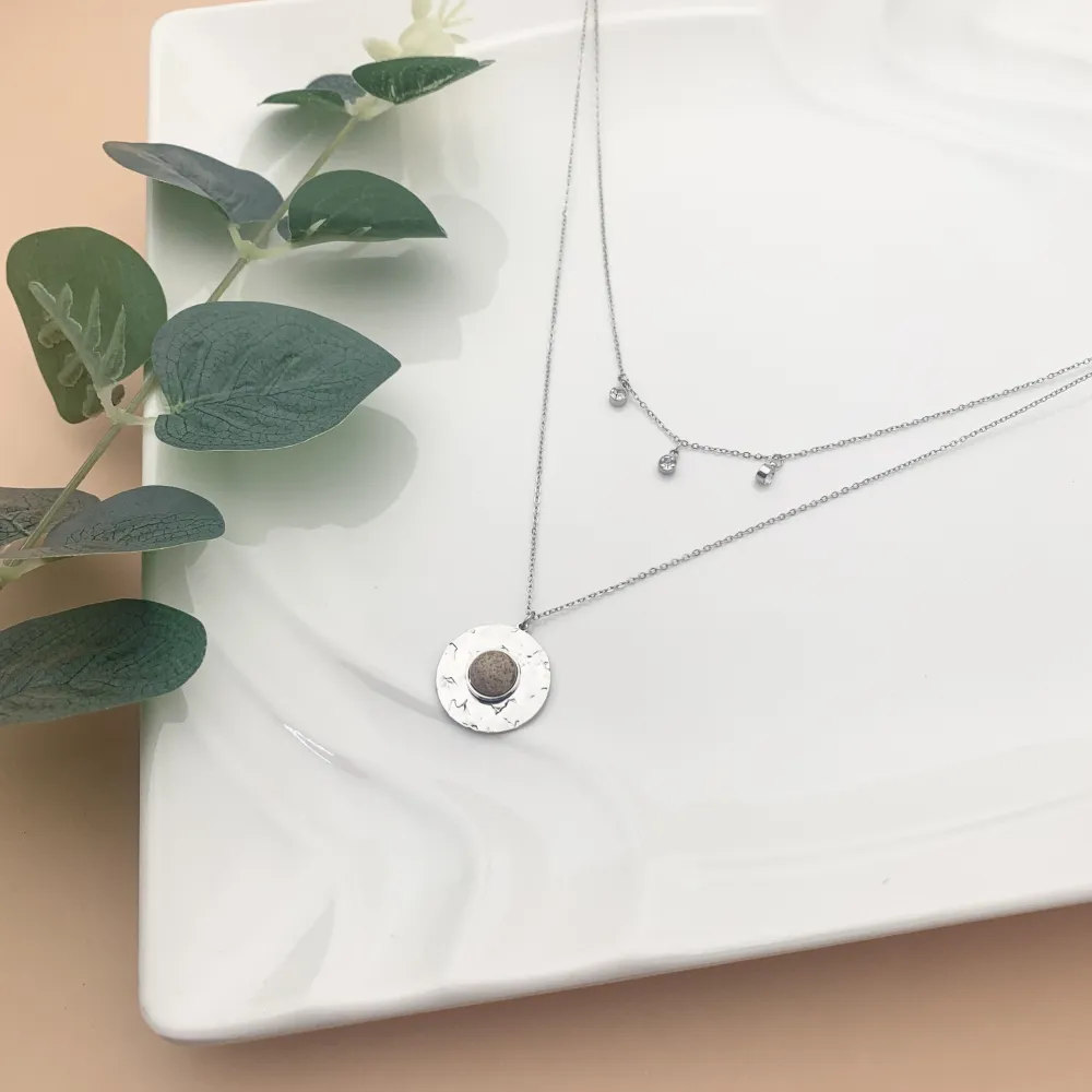 Multifilo collana acciaio - CAV-104-SF-115