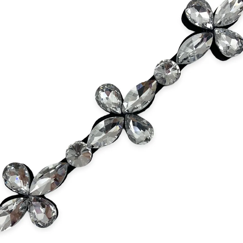 CIN5882-Fiore-Cintura con Pietre Colorate - CIN5882-Fiore-Cintura con Pietre Colorate