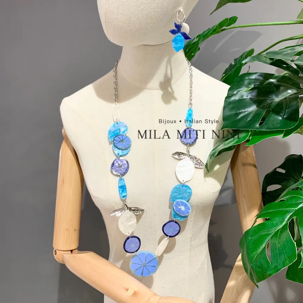 Frutta -Collana Lunga in Resina - CML-12702S