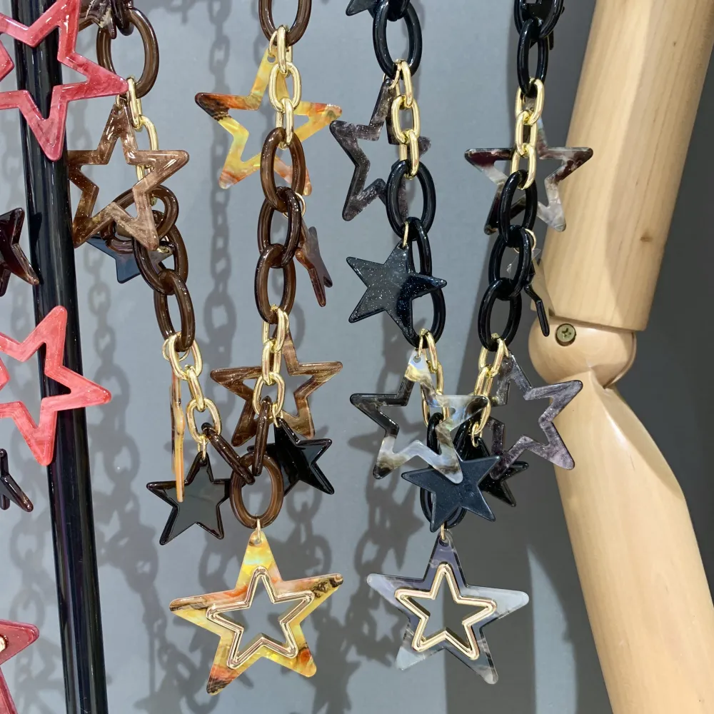 Stella-Collana Lunga in Resina - CML-14013-A