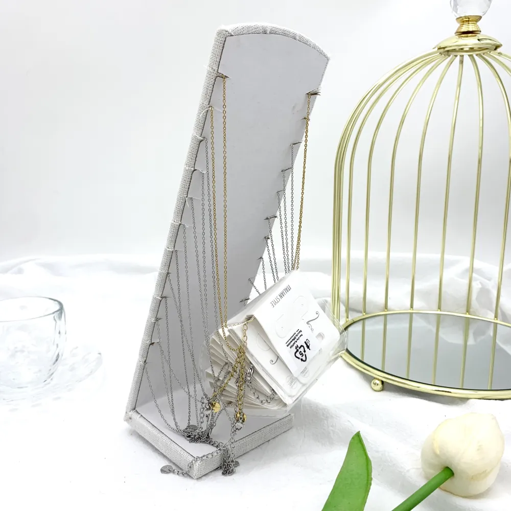 Perline Colorate-12Pz Collane in Acciaio - CPA-732-14