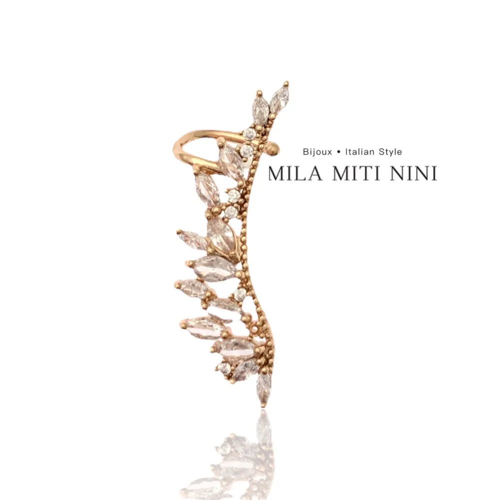 Fantasia-Earcuff con Zirconia - EAK-109-39