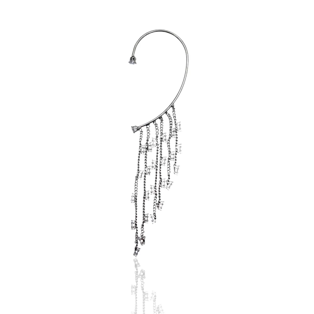 Napine Strass-Earcuff con Zirconia - EAK-109-54
