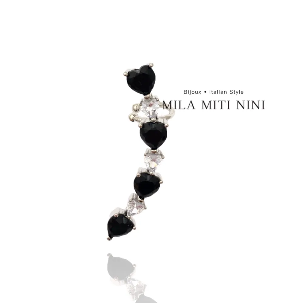 Cuore-Earcuff con Zirconia - EAK-109-72