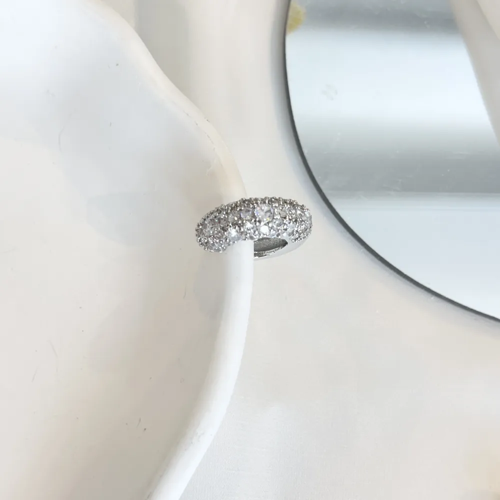 Cerchio con Zirconia-Earcuff in Ottone - EAK-506-324