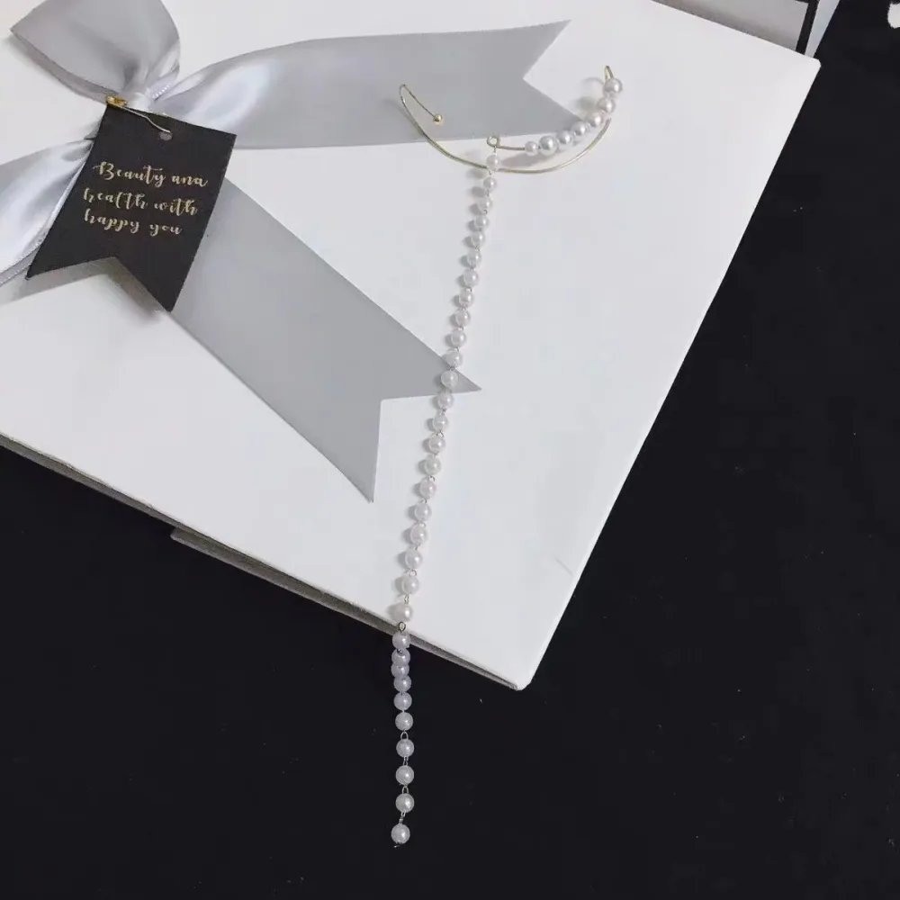 Perla Lunga -Earcuff con Pendenti - EAK-705-20