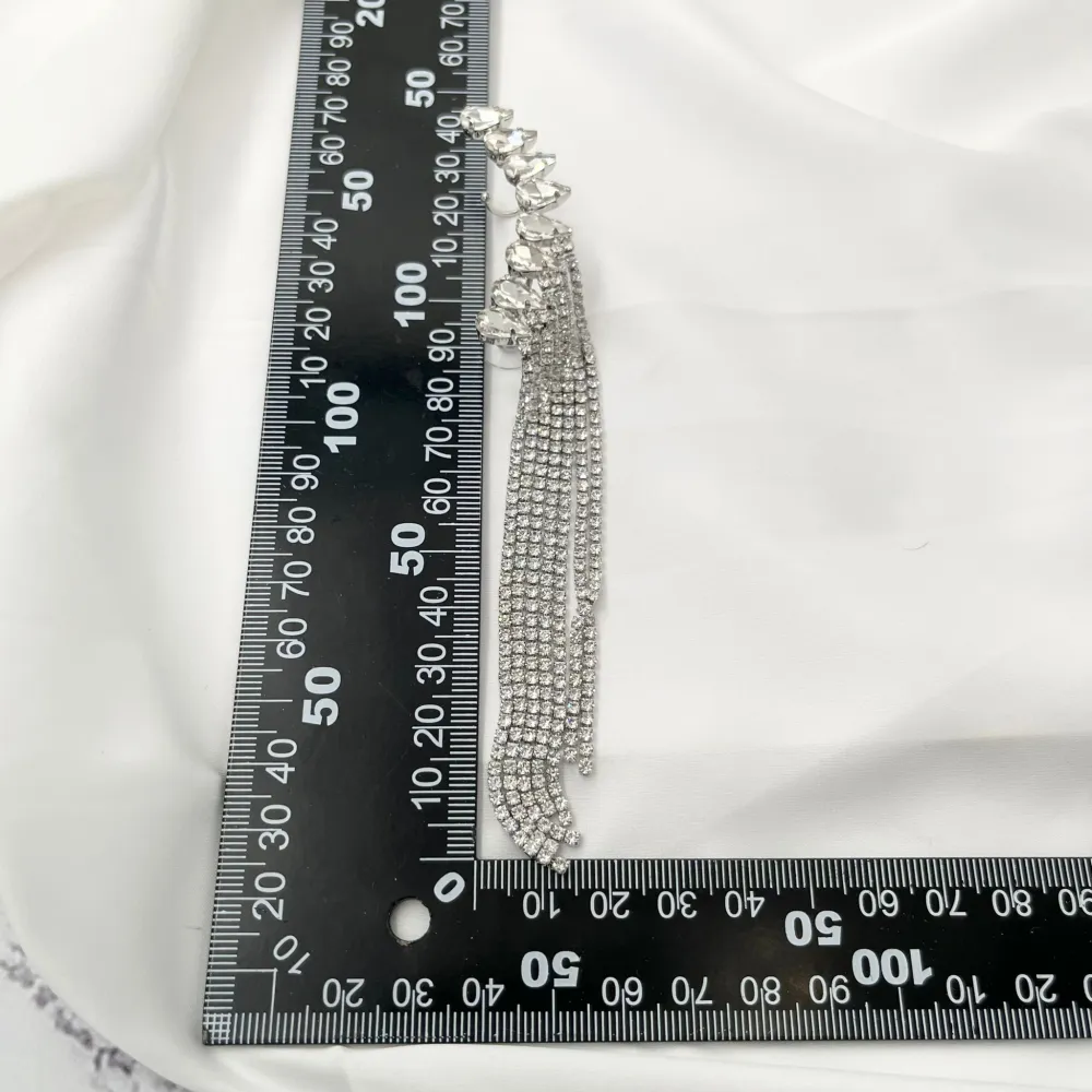 Goccia con Napine-Earcuff con Pendenti - EAK-705-36