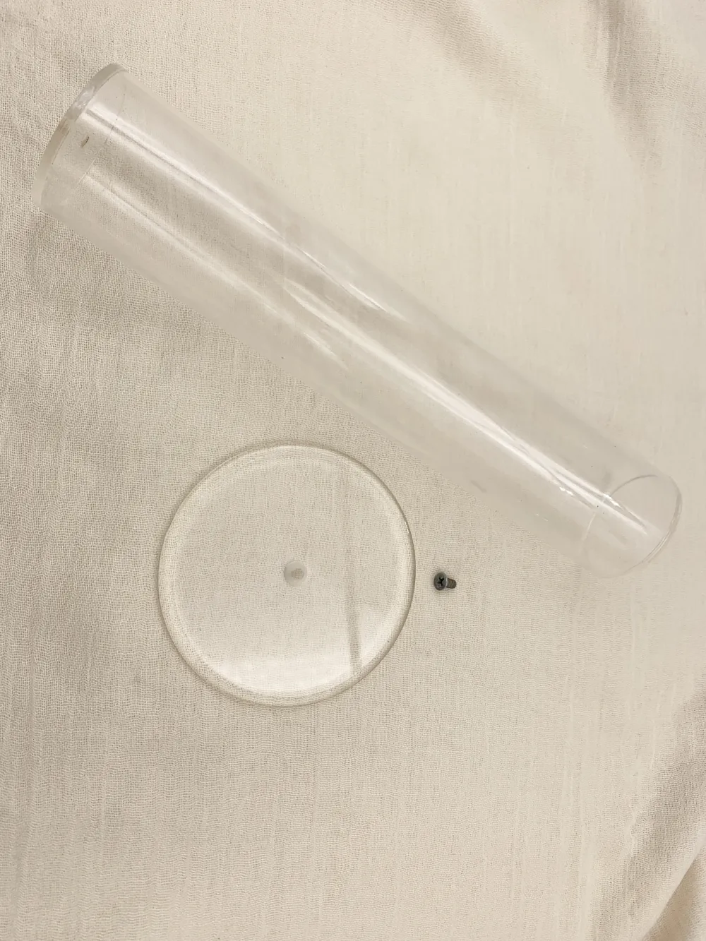 ESP1414- Tubo Alto 25cm - Espositore Porta Bracciali - ESP1414- Tubo Trasparente Alto 25cm - Espositore