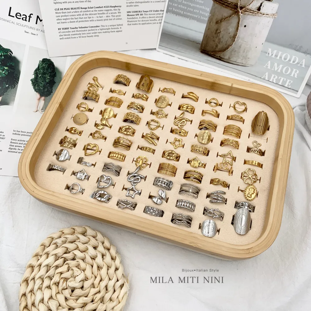 Vassoio Porta Anelli per 76pz di Anelli-Espositore - ESP-701-29