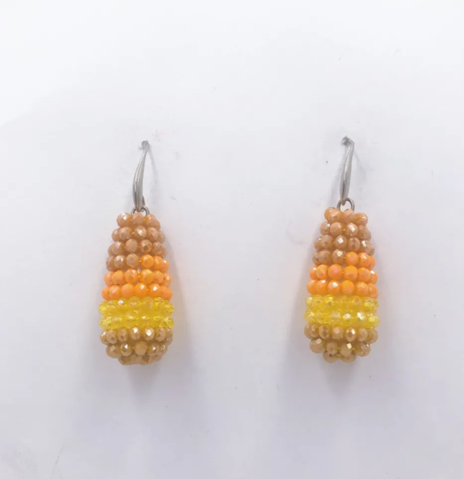 Orecchini in vetro - Goccia -Orecchini cristallo