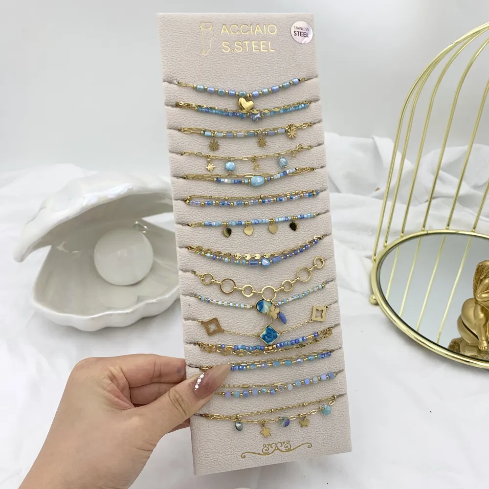 Mix Catene Colorate-12pz Cavigiere in Acciaio - KAP-732-209S