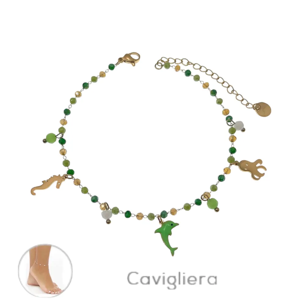 Delfino Mare-Cavigliera in Acciaio - KAV-103-AA1054B