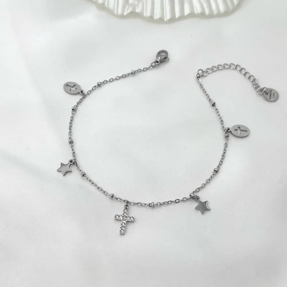 Croce-Cavigliere in Acciaio - KAV-103-AA1117B