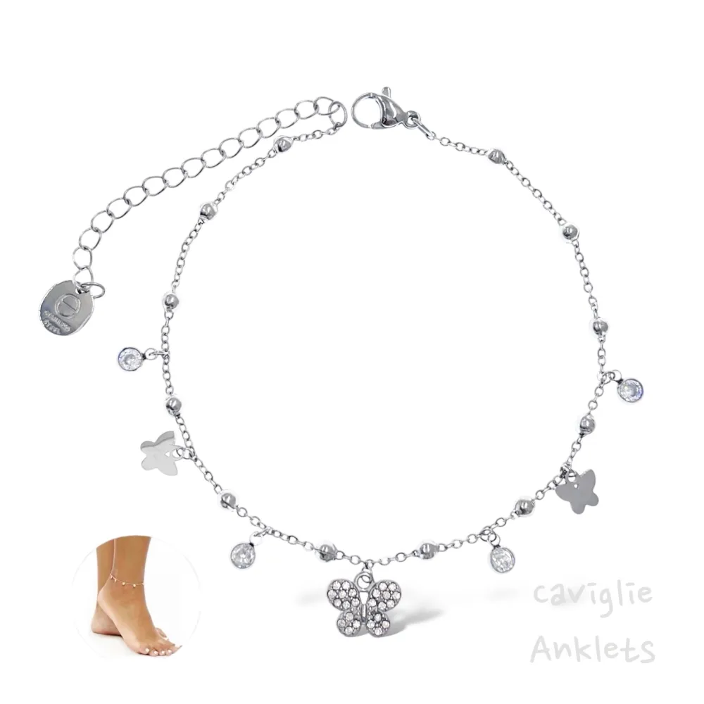 Farfalla-Cavigliera in Acciaio - KAV-103-AA4664B