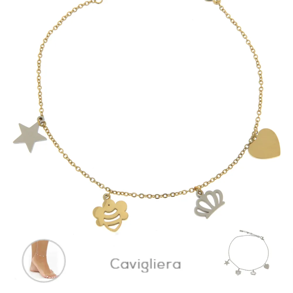 Fortuna 3086 - Cavigliera in Acciaio - KAV-413-030