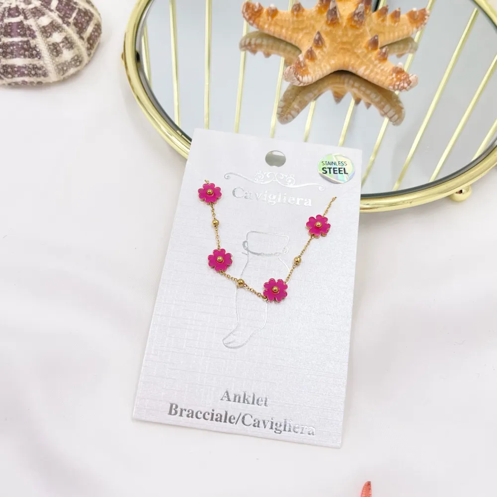 Fiore-Cavigliera in Acciaio - KAV-413-1265