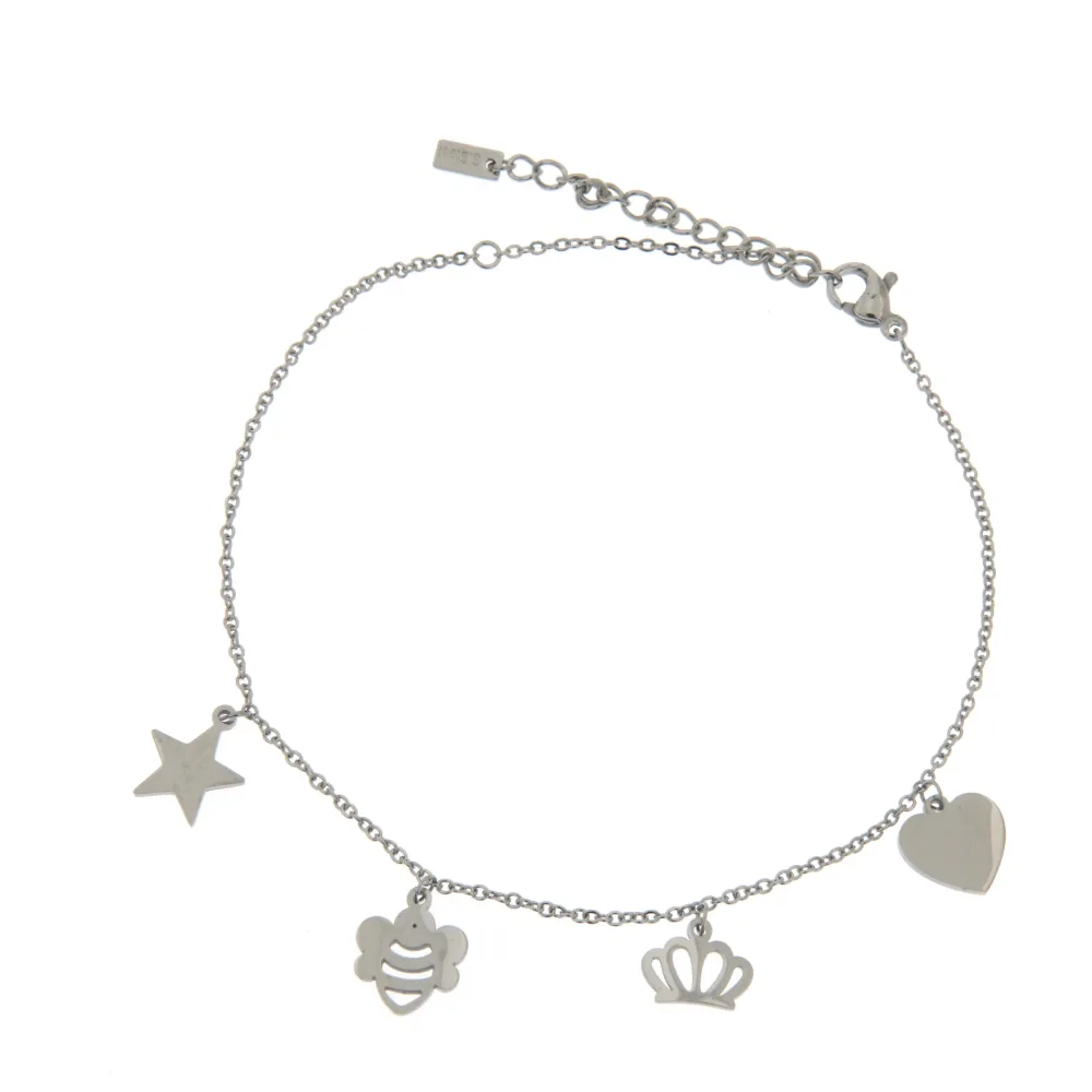 Ape Corona 3076 - Cavigliera in Acciaio - KAV-413-184